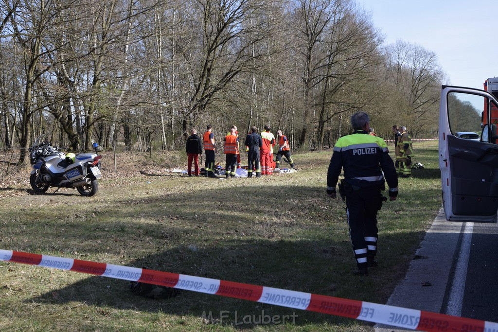 Schwerer VU Krad Fahrrad Koeln Porz Alte Koelnerstr P020.JPG - Miklos Laubert